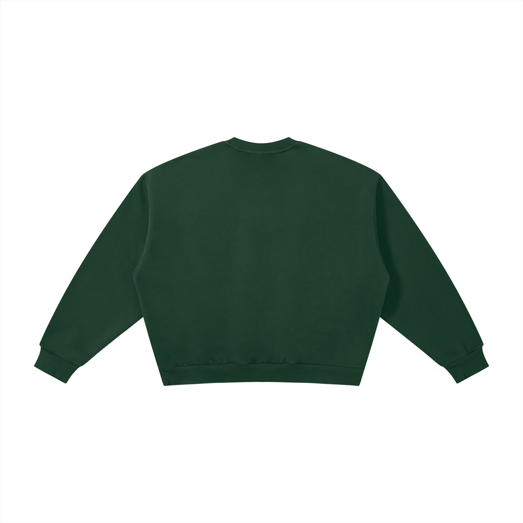 Unisex Life Saving Love Boxy Fleece Crewneck Sweatshirt