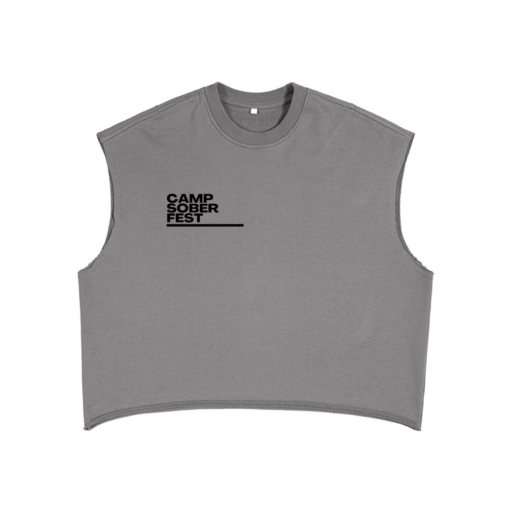 U AND I R LOVE French Terry Boxy Tank Top