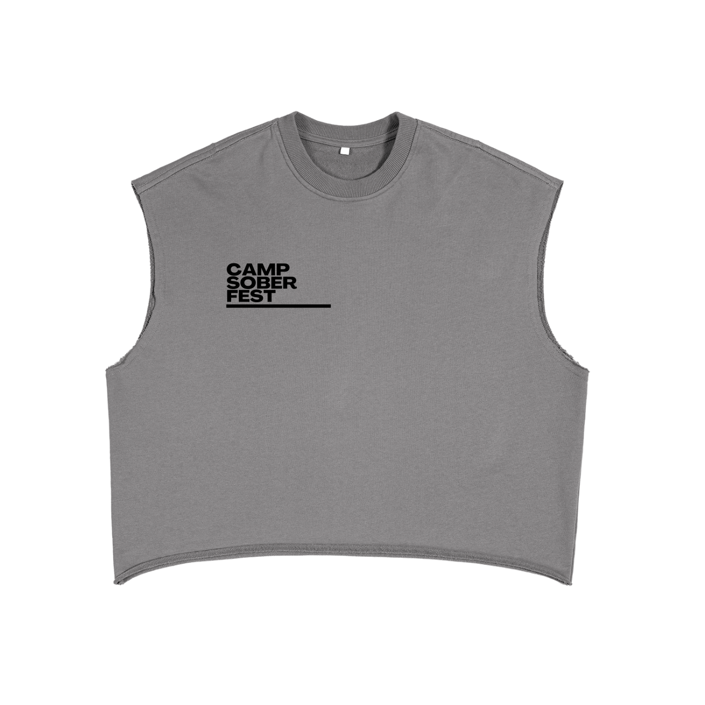 U AND I R LOVE French Terry Boxy Tank Top