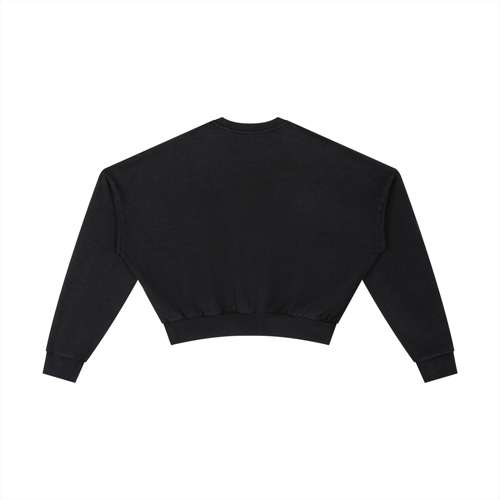 Recover, Discover, Unwind Vintage Washed Cropped Sweatshirt