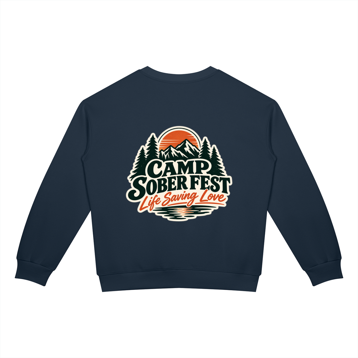 Unisex Drop Shoulder Crewneck Sweatshirt