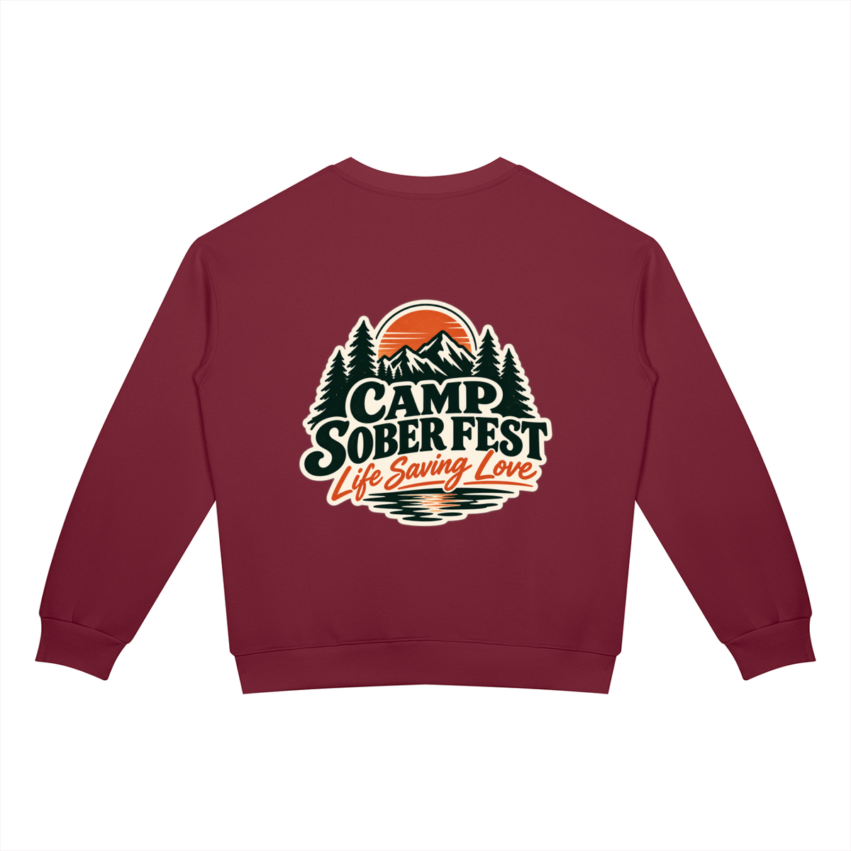 Unisex Drop Shoulder Crewneck Sweatshirt