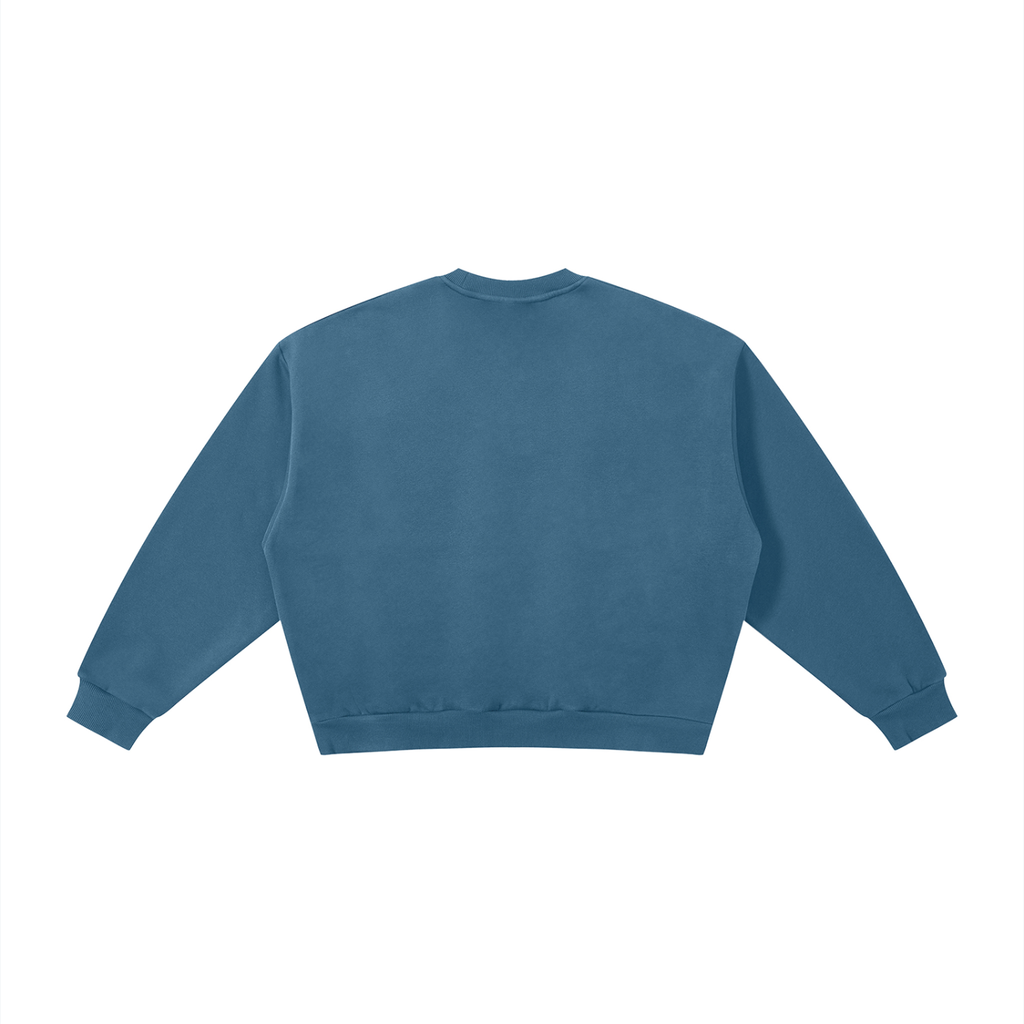 Unisex Life Saving Love Boxy Fleece Crewneck Sweatshirt