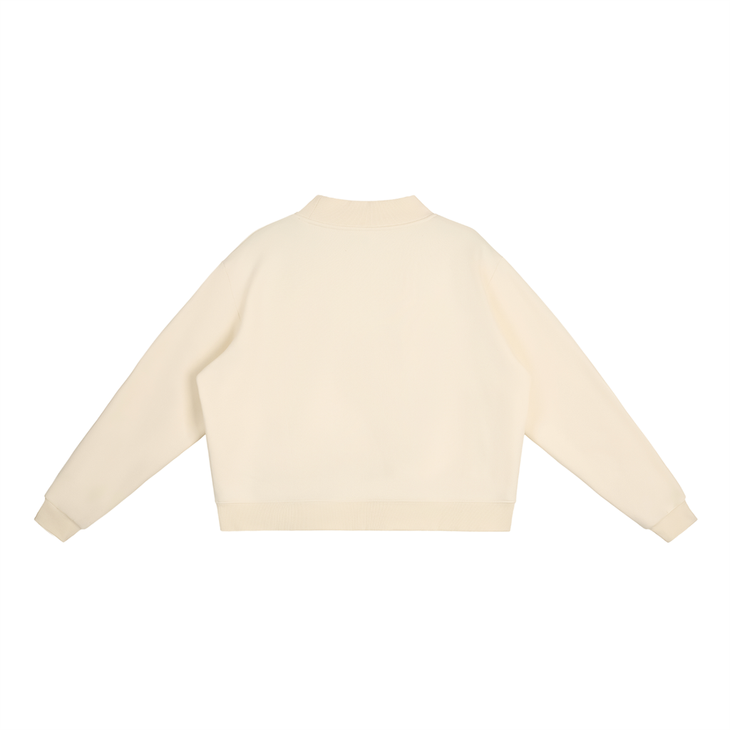Women's Recover, Discover, Unwind Fleece Mock-Neck Crew Sweatshirt