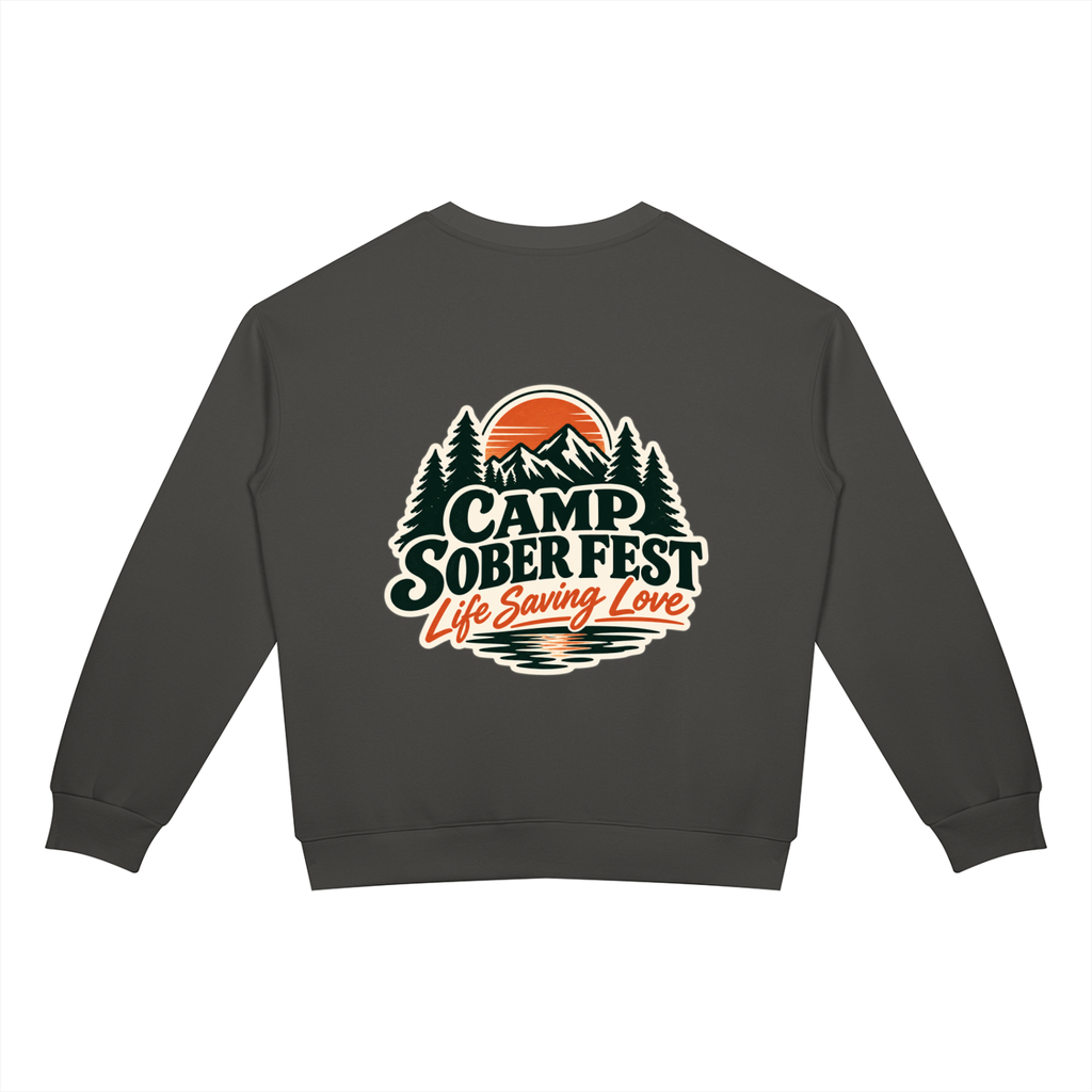 Unisex Drop Shoulder Crewneck Sweatshirt