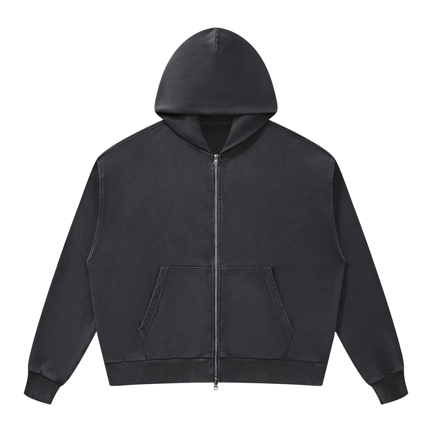 Unisex Life Saving Love Mineral Wash Boxy Full Zip Hoodie
