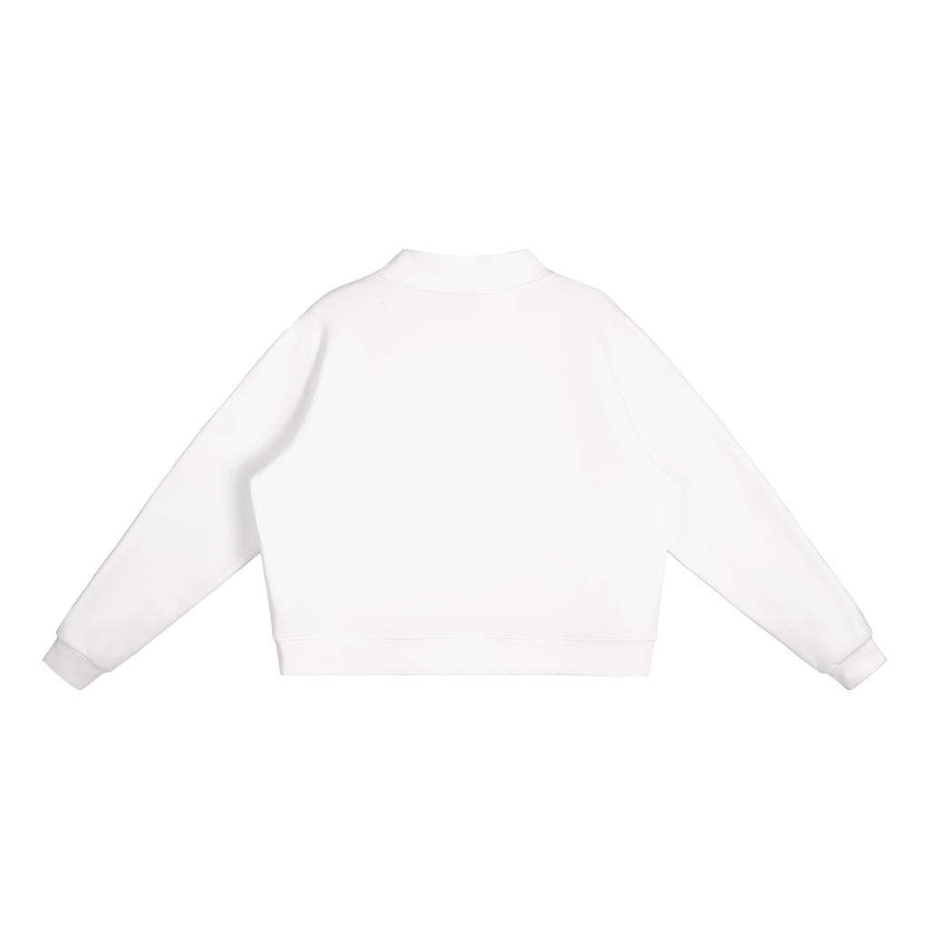 Women's Recover, Discover, Unwind Fleece Mock-Neck Crew Sweatshirt