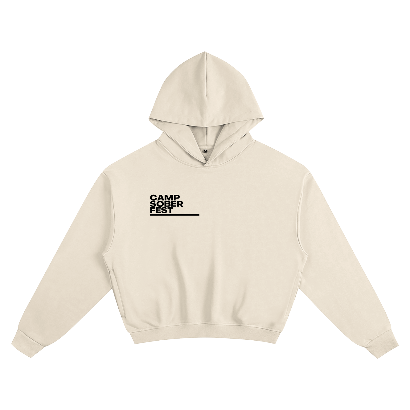 IPMHIYH Unisex Cotton Cropped Hoodie