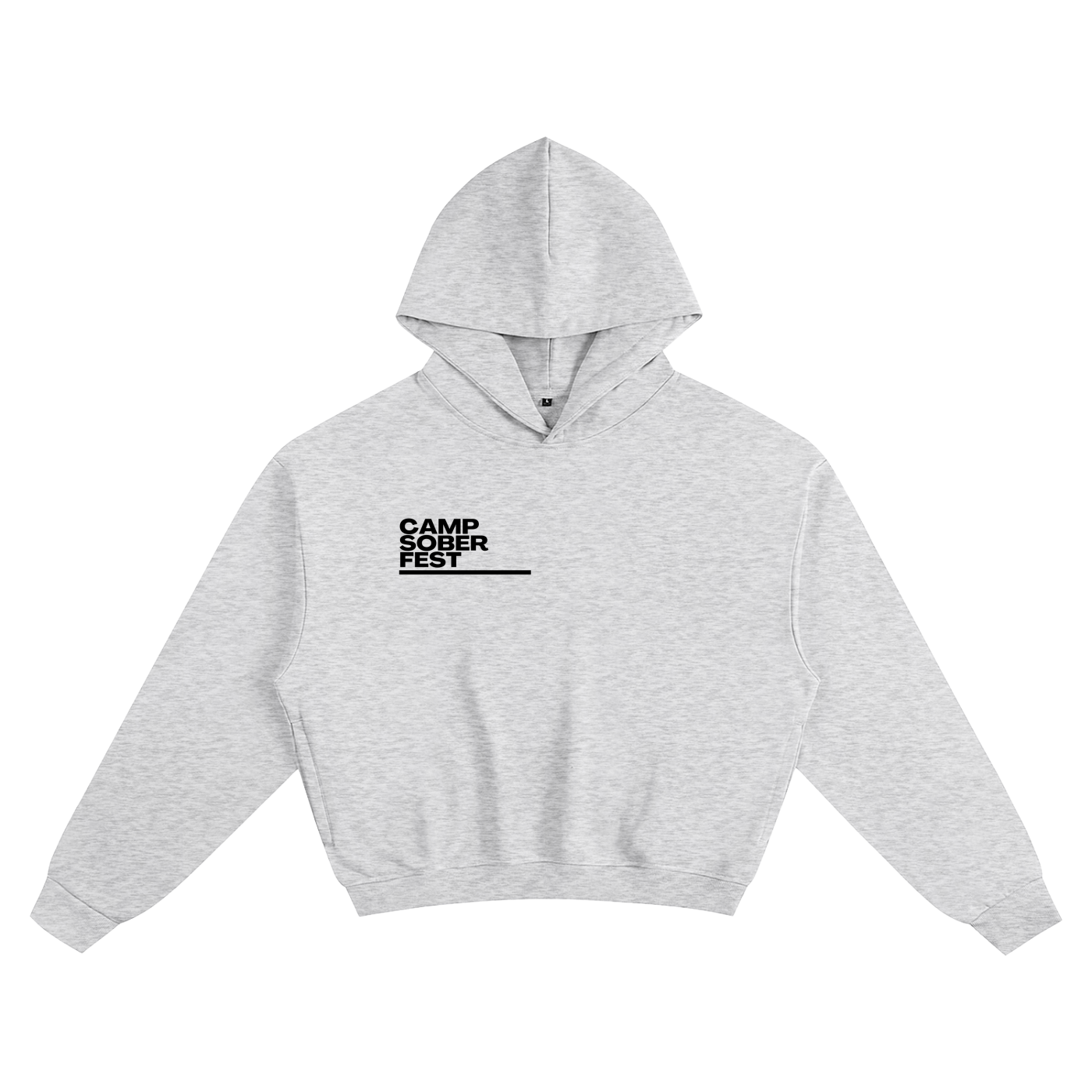 IPMHIYH Unisex Cotton Cropped Hoodie