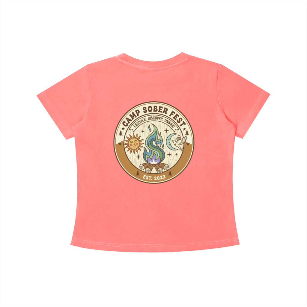 Recover, Discover, Unwind Vintage Wash Slim Fit T-shirt