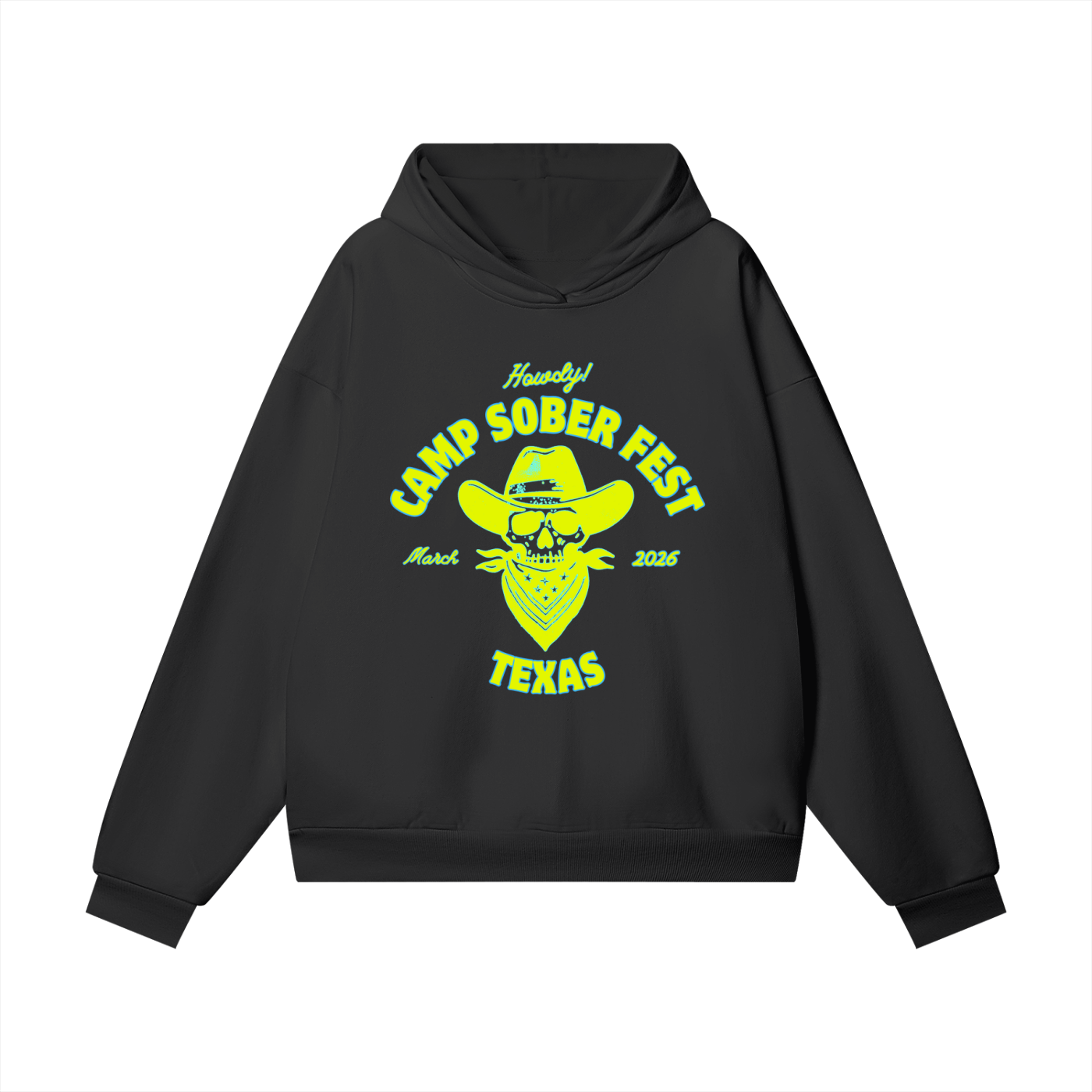 Neon Cowboy Heavyweight Fleece Hoodie