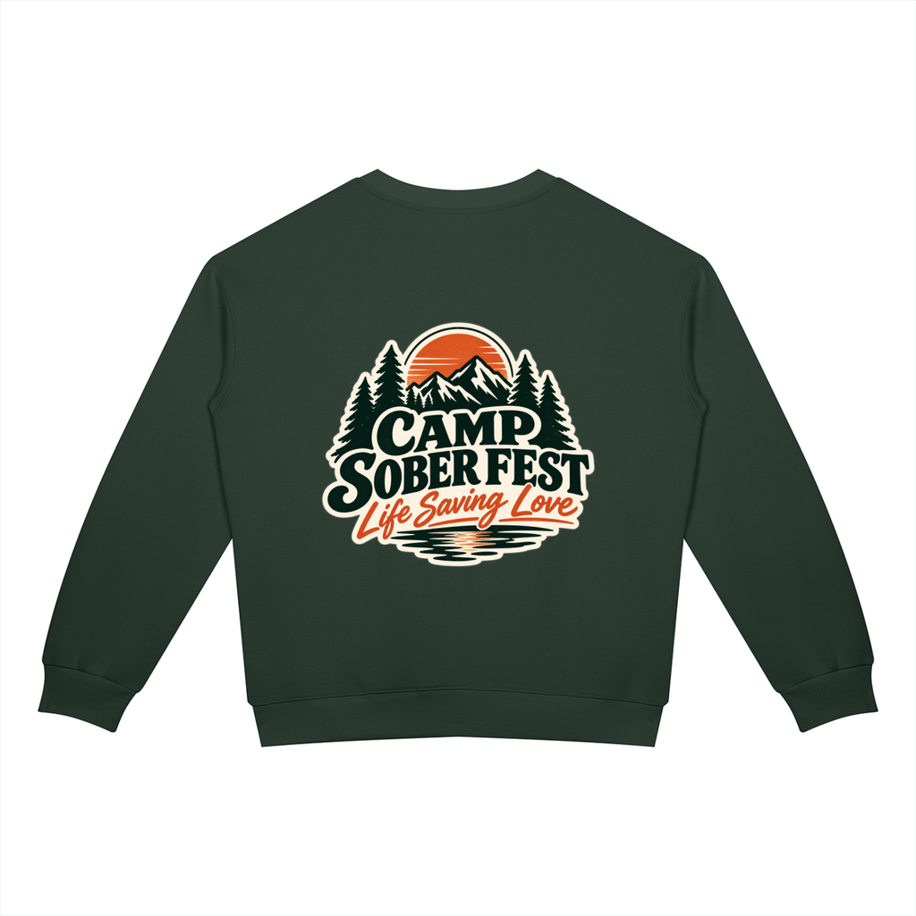 Unisex Drop Shoulder Crewneck Sweatshirt