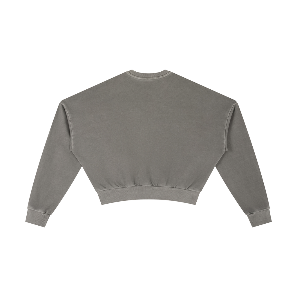Recover, Discover, Unwind Vintage Washed Cropped Sweatshirt