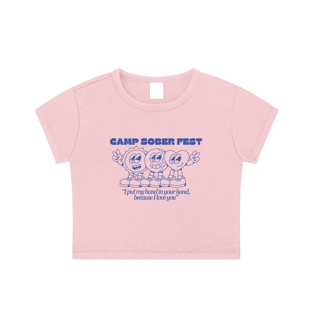 IPMHIYH Washed Crop Top