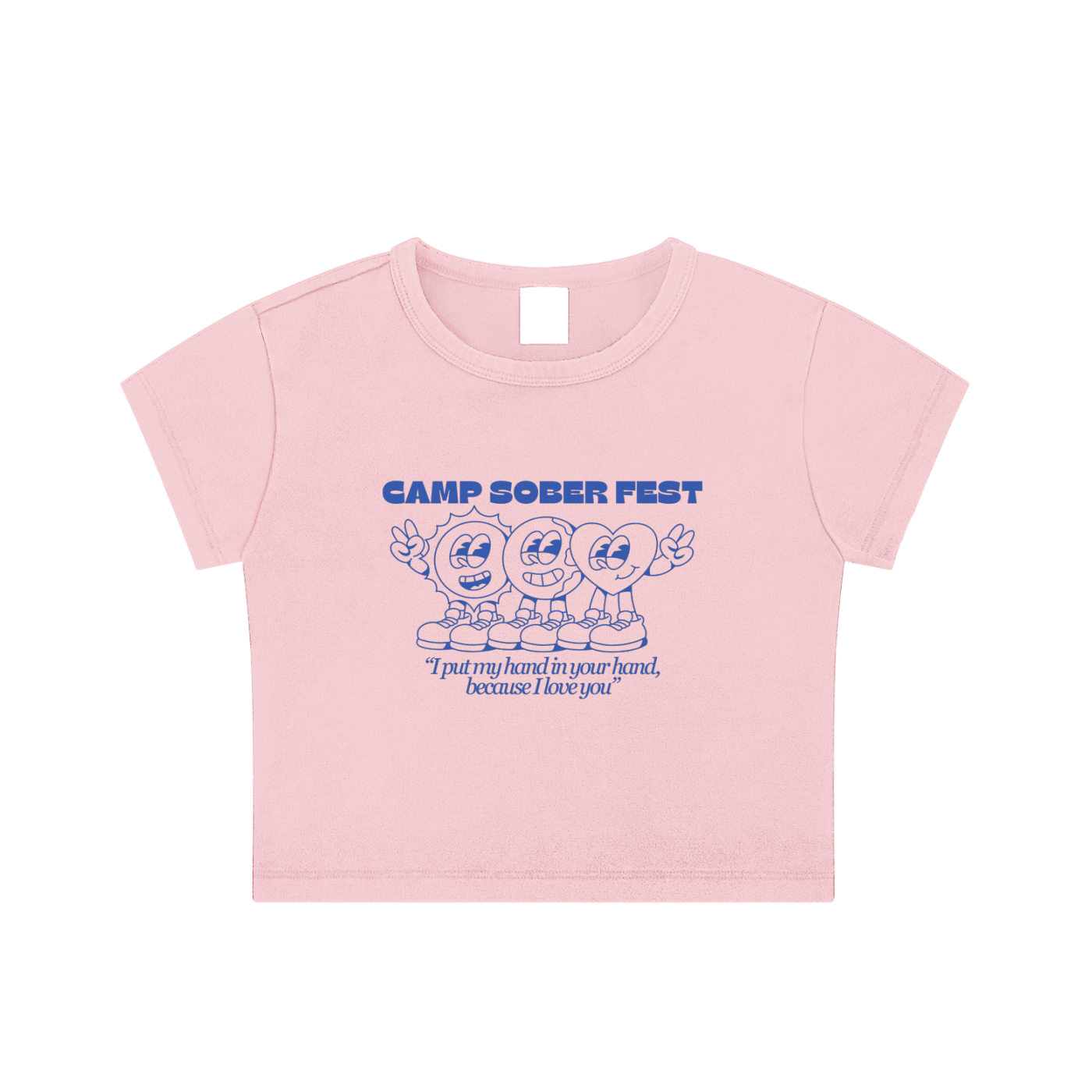 IPMHIYH Washed Crop Top