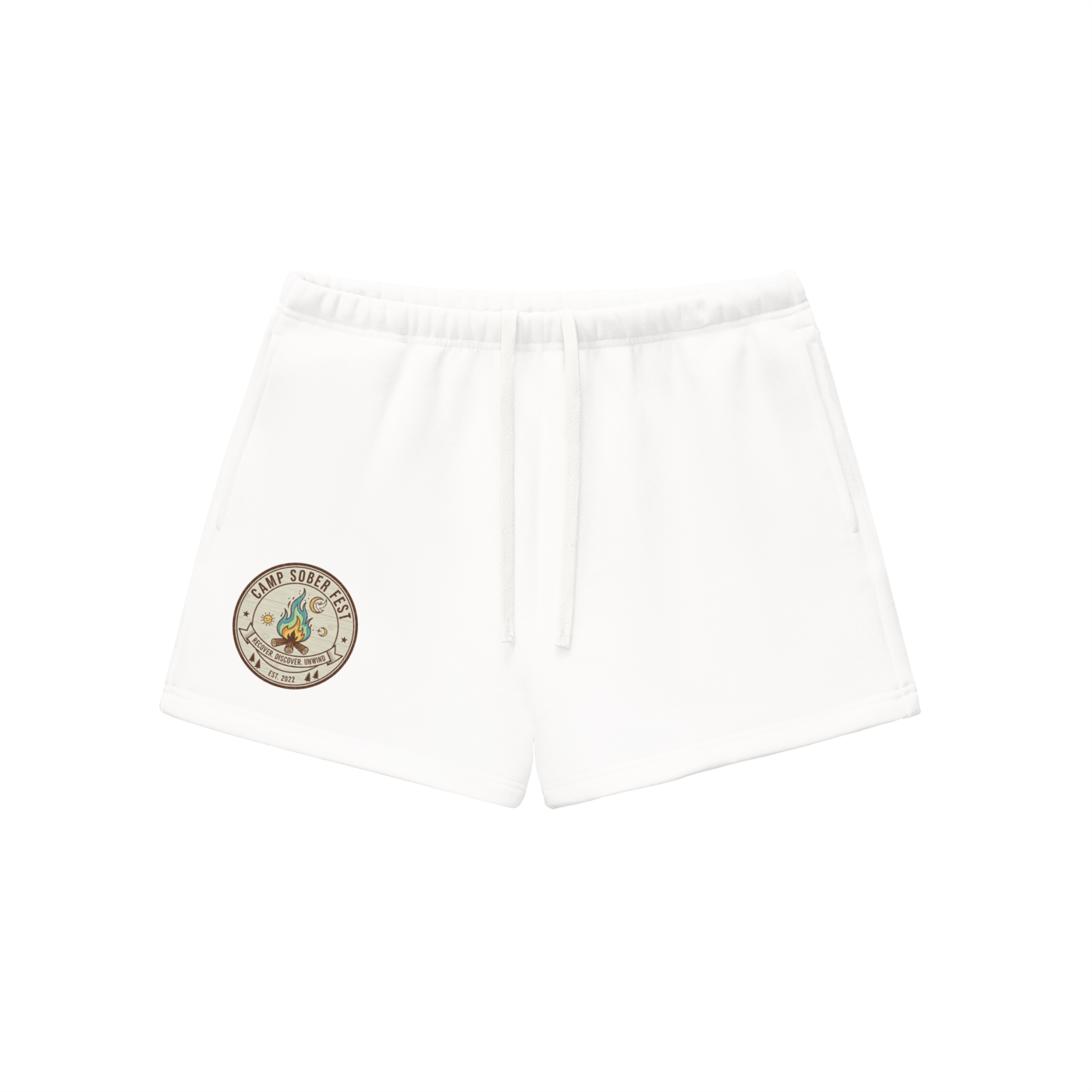 CSF Women's Essential Fleece Drawstring Sweatshorts