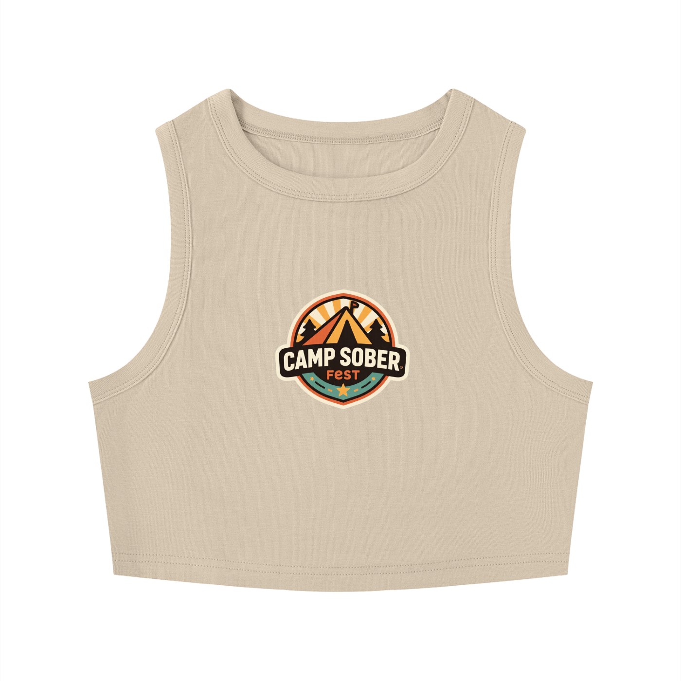 CSF Women's Tight Crop Tank Top