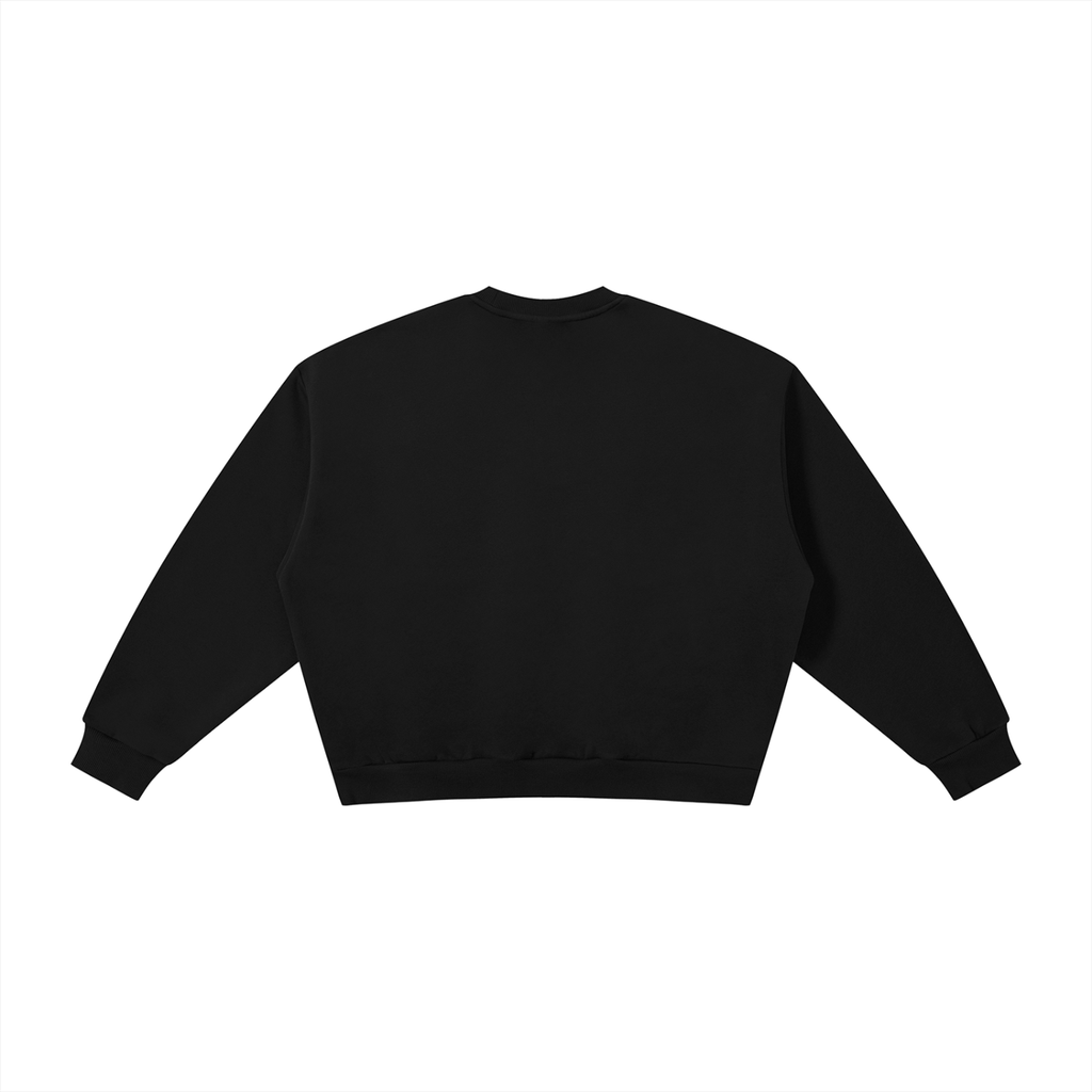 Unisex Life Saving Love Boxy Fleece Crewneck Sweatshirt