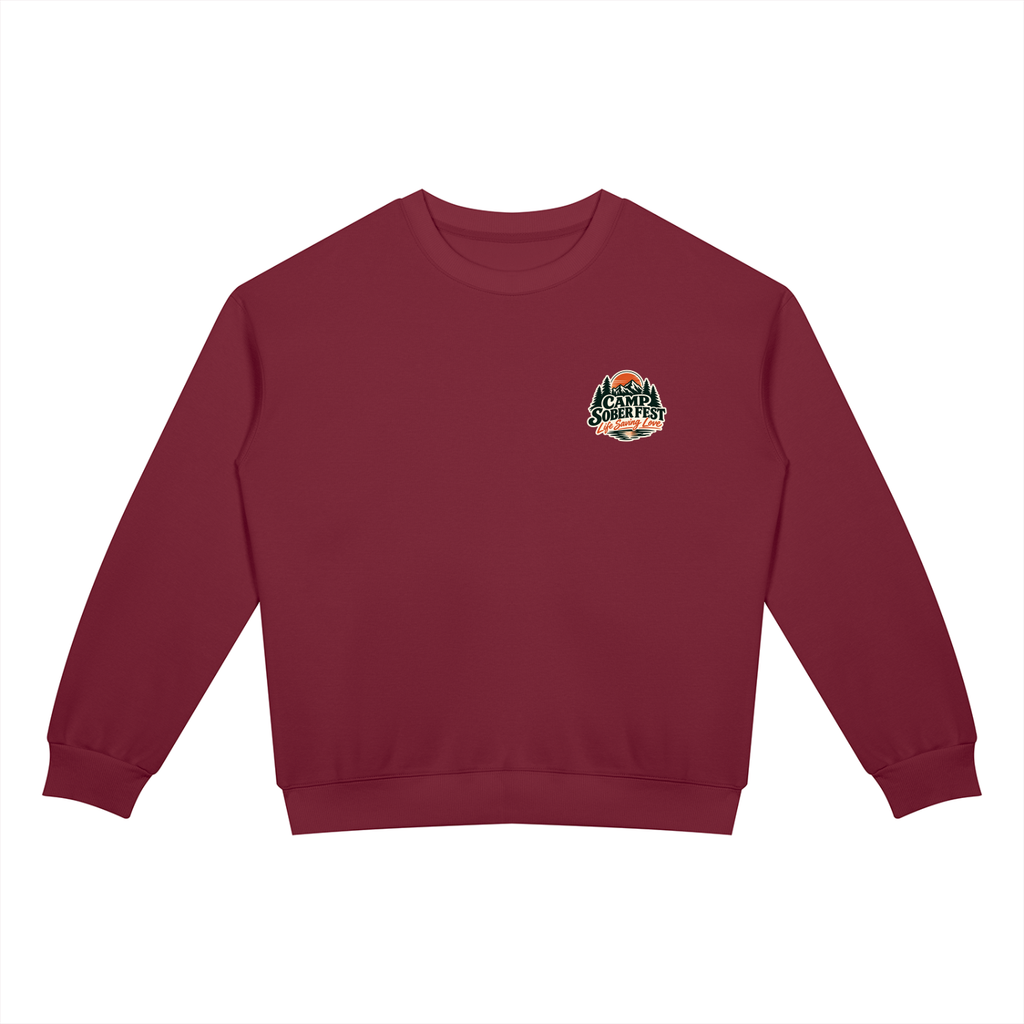 Unisex Drop Shoulder Crewneck Sweatshirt