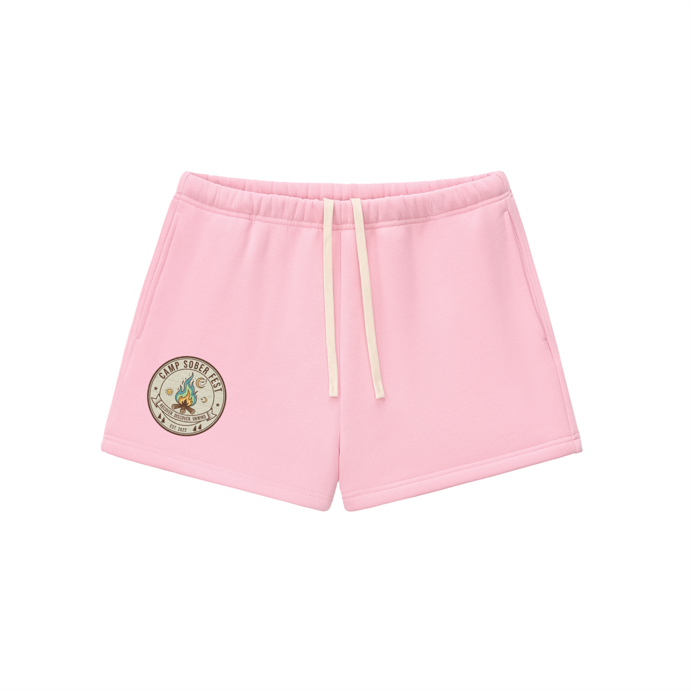 CSF Women's Essential Fleece Drawstring Sweatshorts