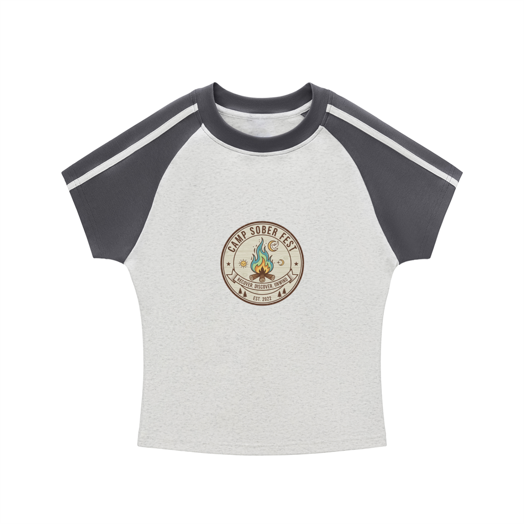Recover, Discover, Unwind Bodycon Sleeve T-Shirt