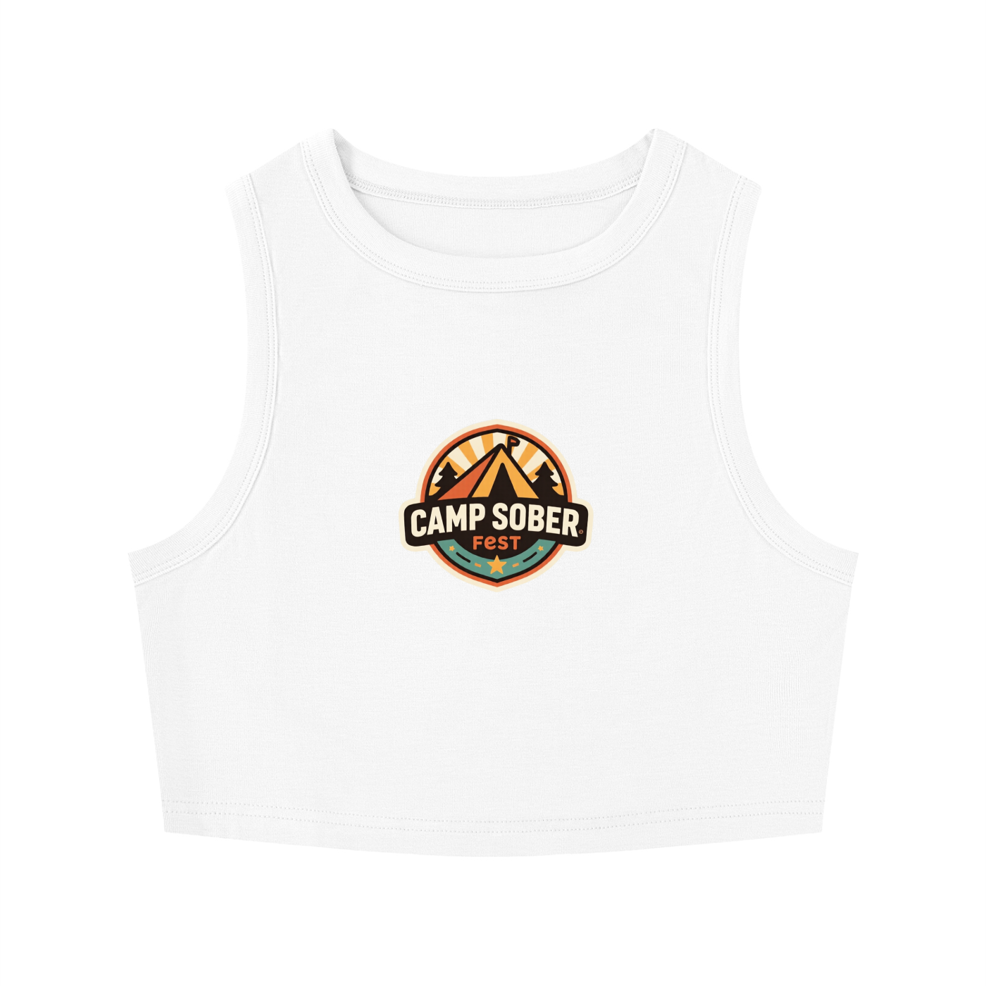 CSF Women's Tight Crop Tank Top