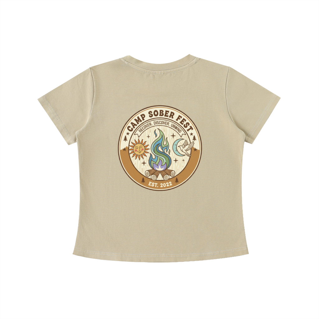 Recover, Discover, Unwind Vintage Wash Slim Fit T-shirt