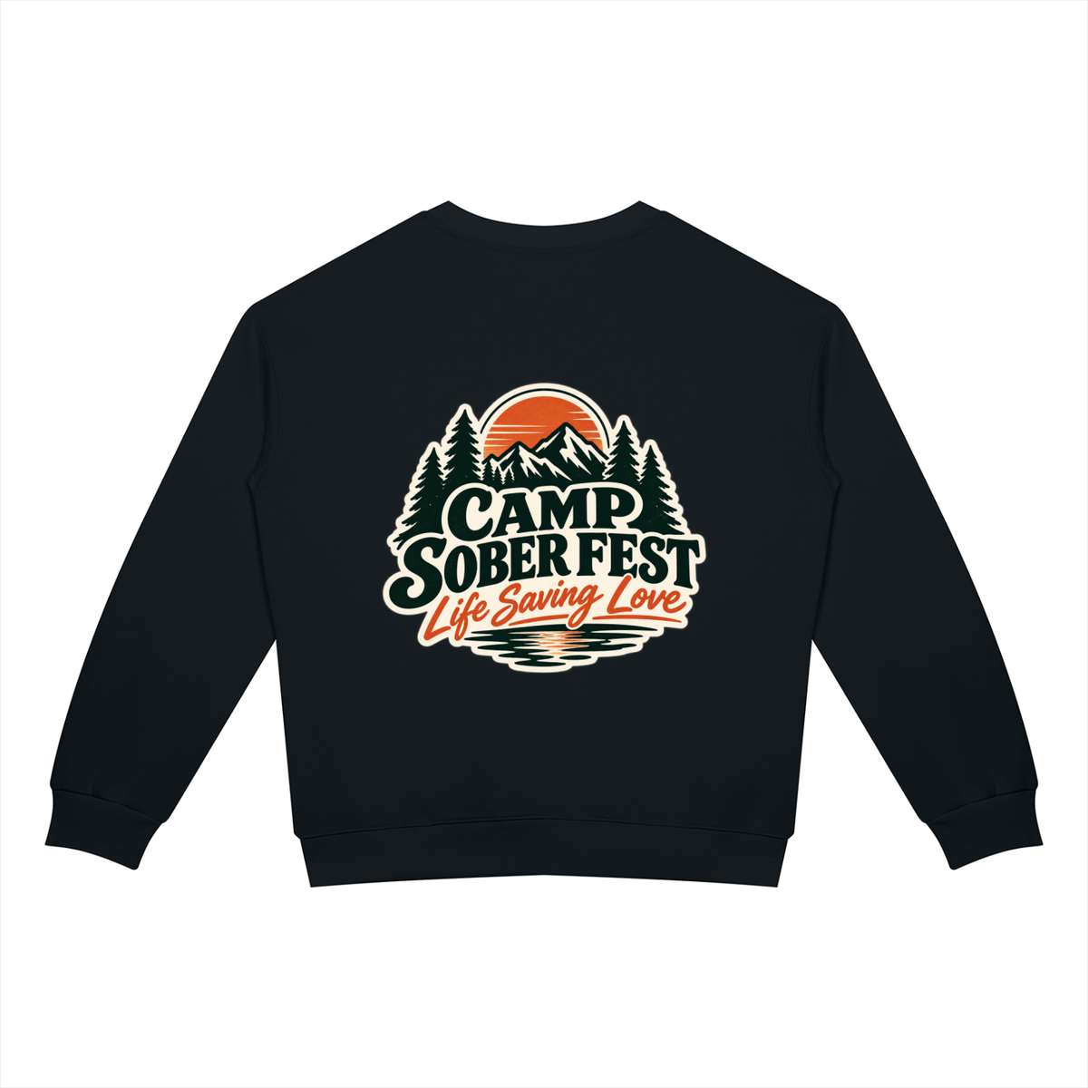 Unisex Drop Shoulder Crewneck Sweatshirt