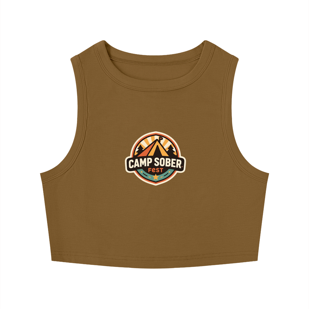 CSF Women's Tight Crop Tank Top
