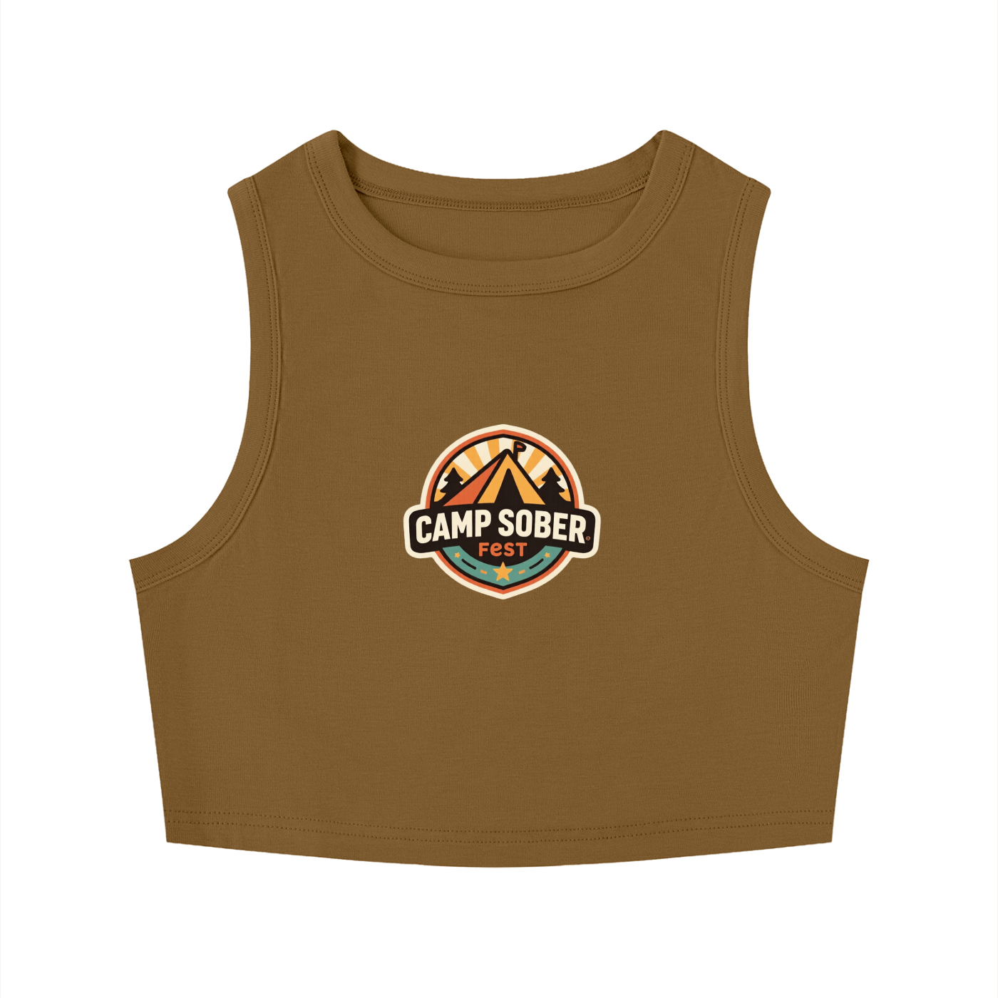 CSF Women's Tight Crop Tank Top