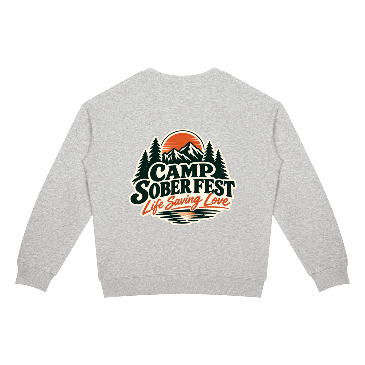 Unisex Drop Shoulder Crewneck Sweatshirt