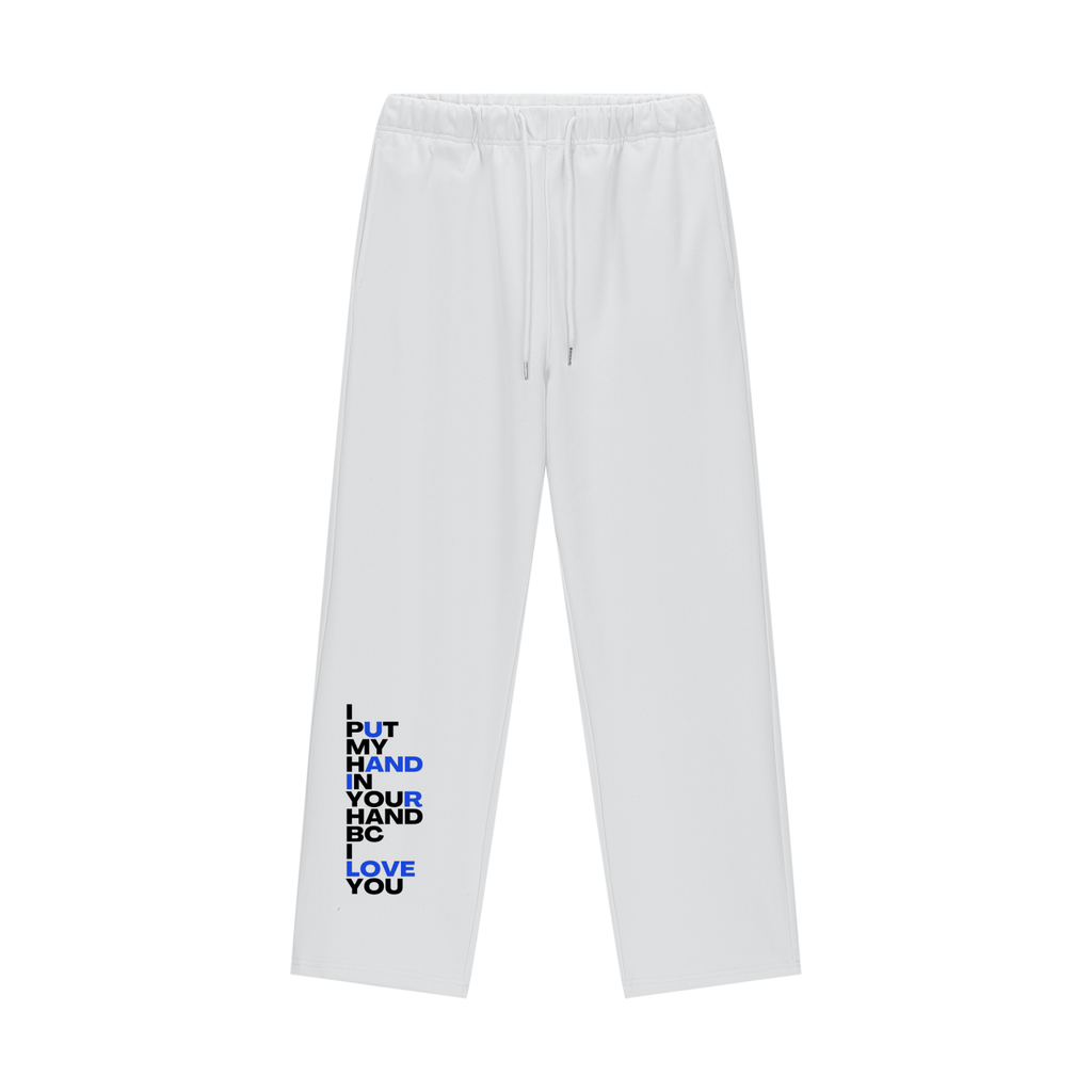 IPMHIYH Heavyweight Fleece Straight Leg Pants