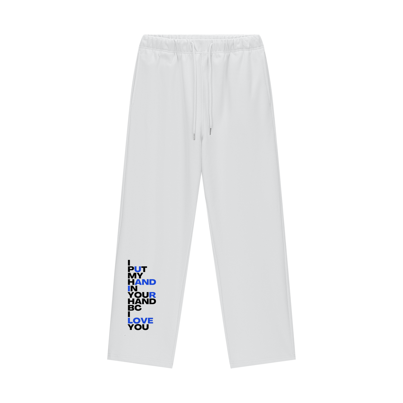 IPMHIYH Heavyweight Fleece Straight Leg Pants
