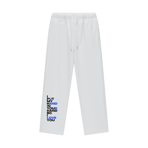 IPMHIYH Heavyweight Fleece Straight Leg Pants