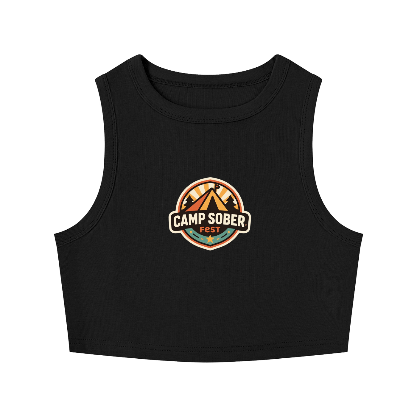 CSF Women's Tight Crop Tank Top