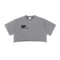 UNIRLOVE Snow Washed Raw Edge Crop Top