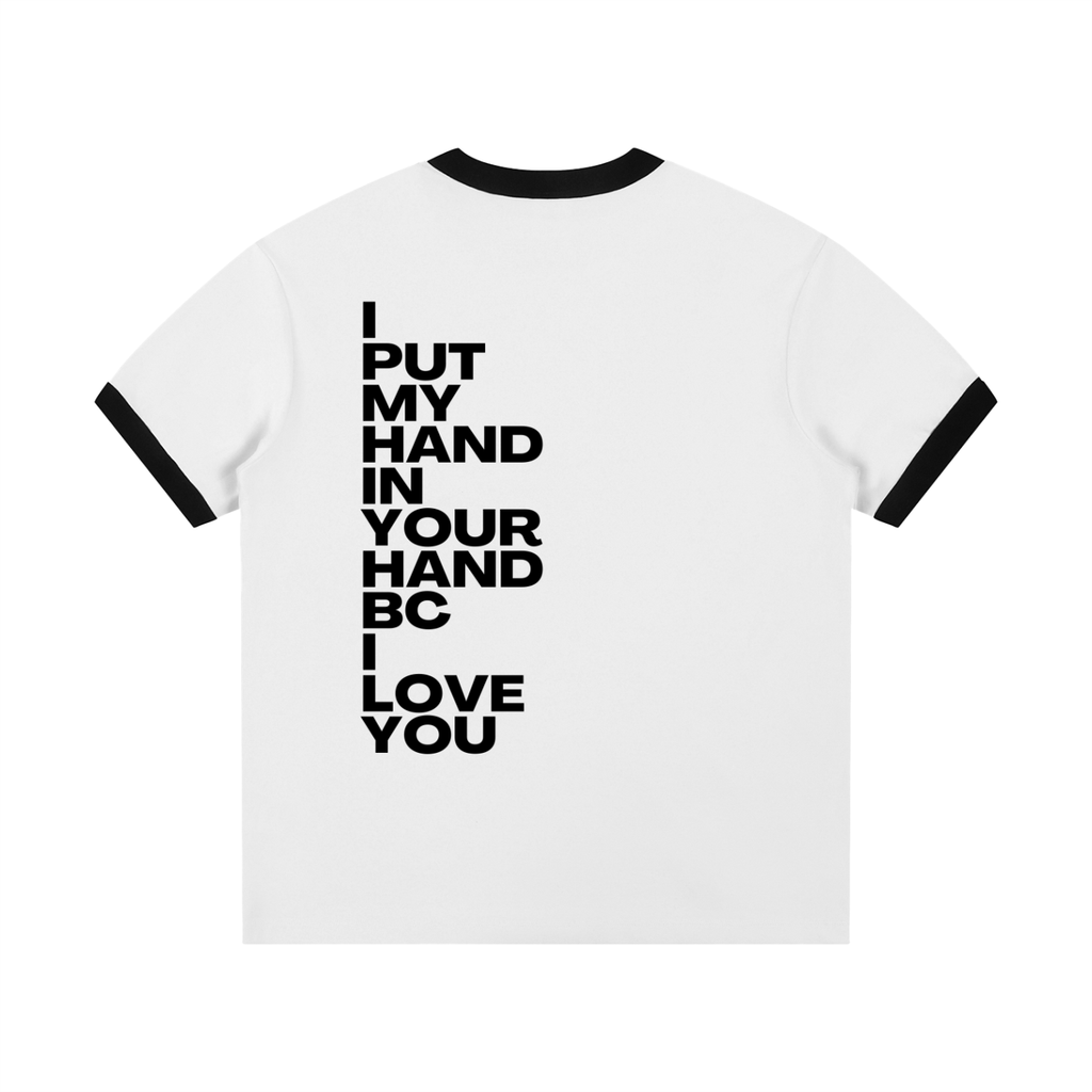 IPMHIYH Unisex Ribbed Crewneck T-Shirt