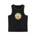 Women's Recover, Discover, Unwind Snow Washed Tank Top