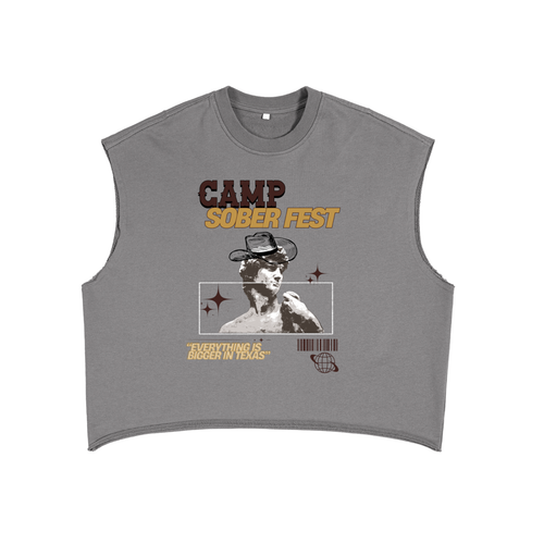 Everything Is Bigger Boxy Tank Top