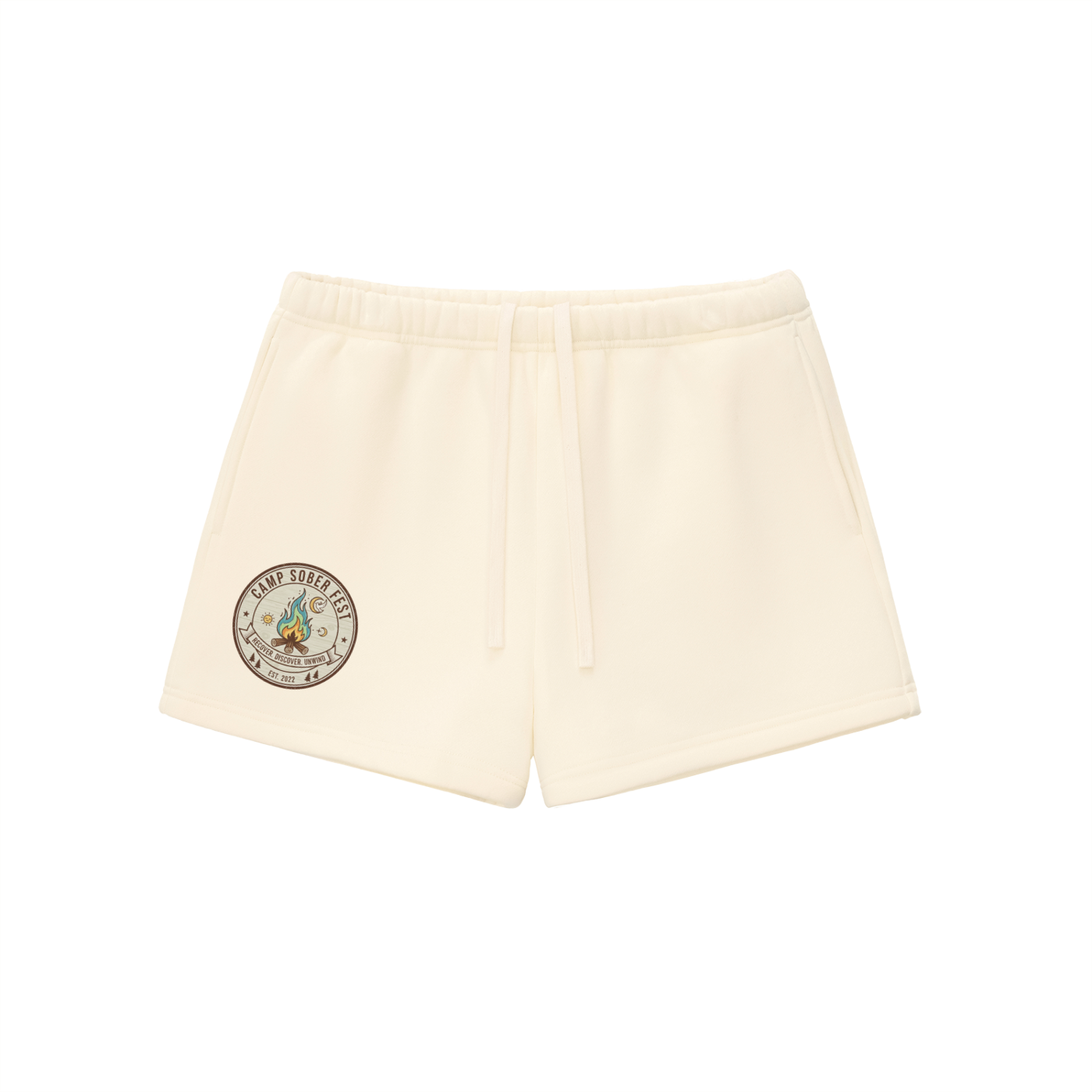 CSF Women's Essential Fleece Drawstring Sweatshorts