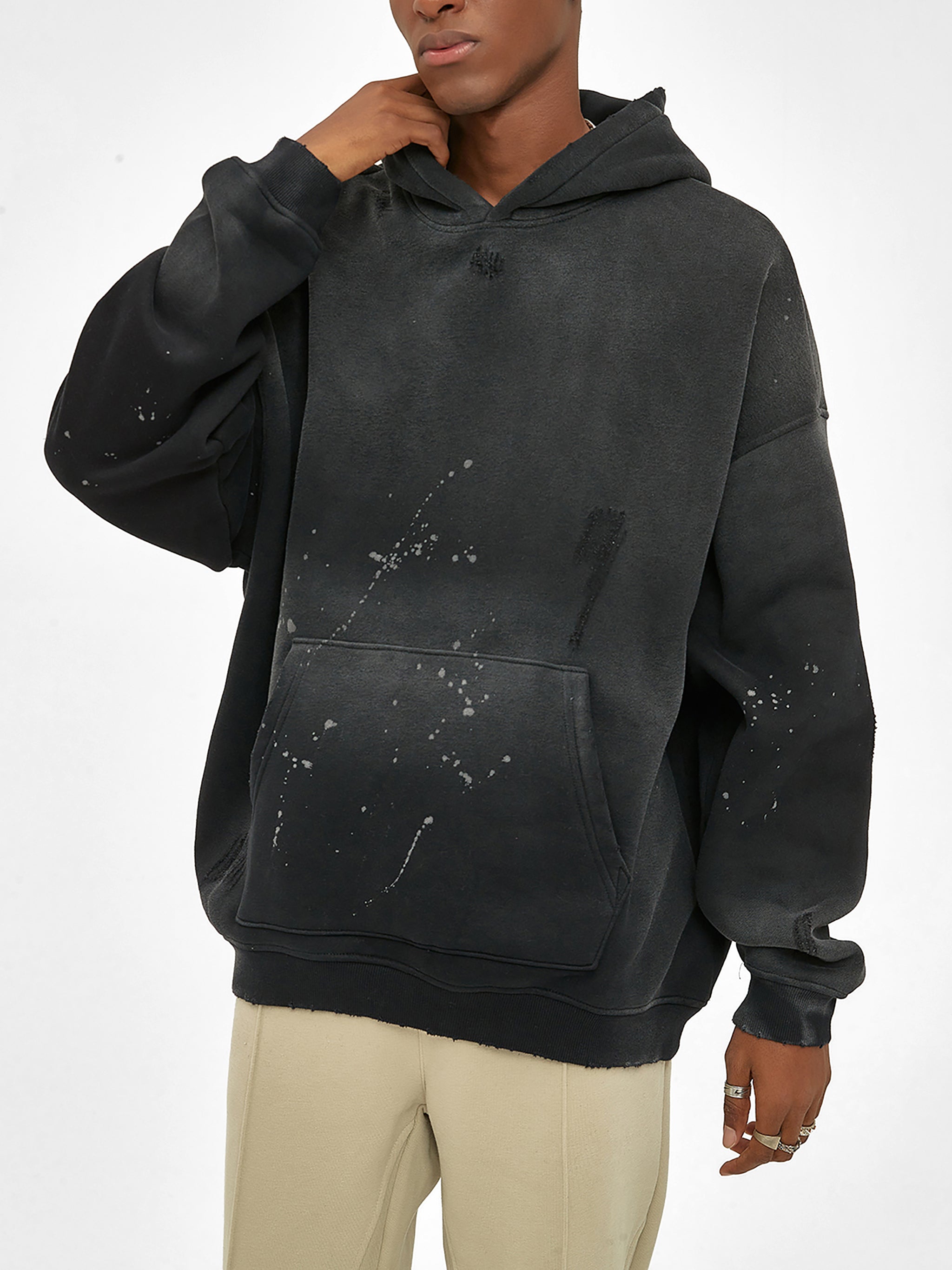 Men's Recover, Discover, Unwind Vintage Washed Fleece Hoodie