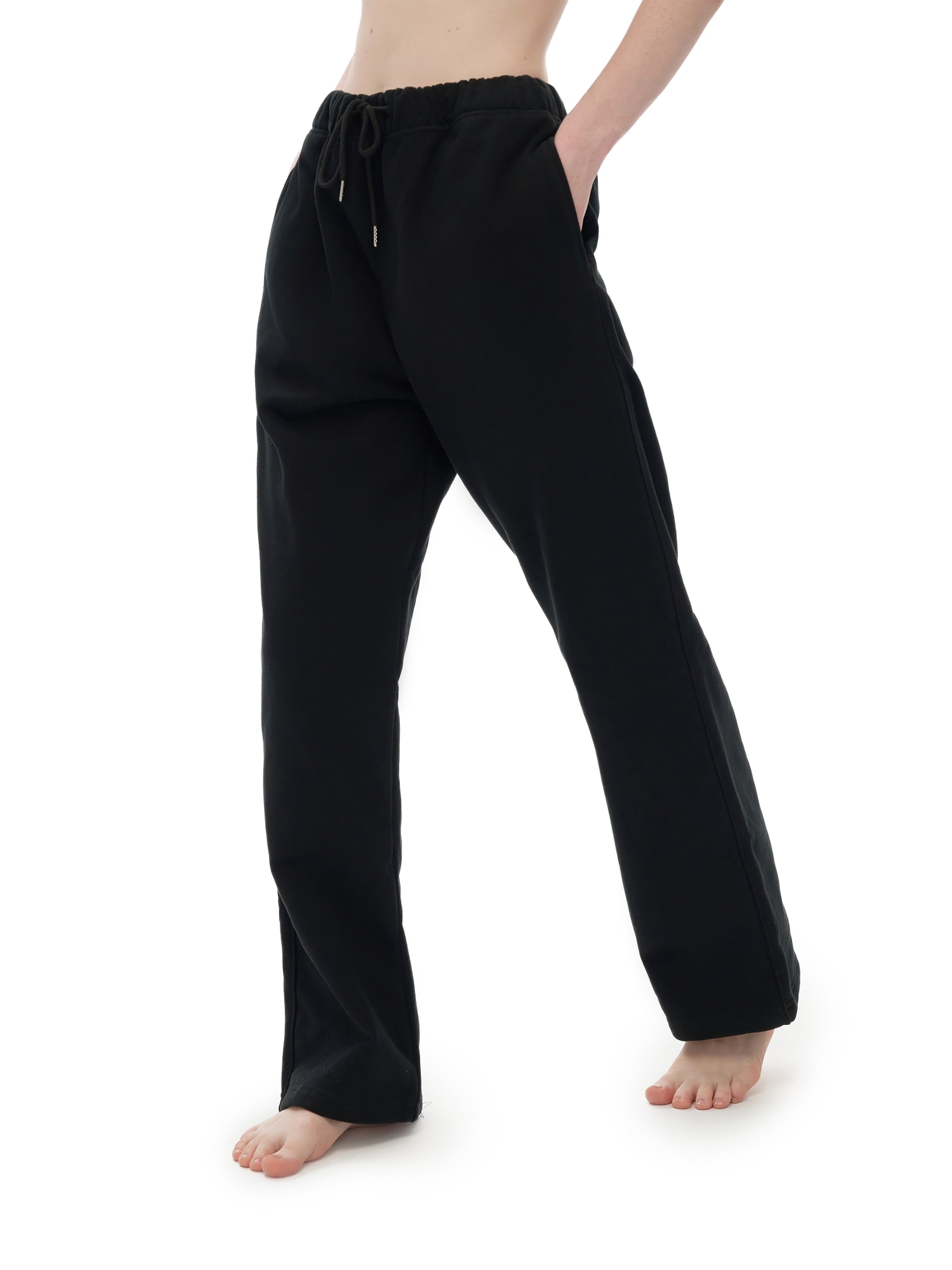 IPMHIYH Unisex Heavyweight Fleece Straight Leg Pants
