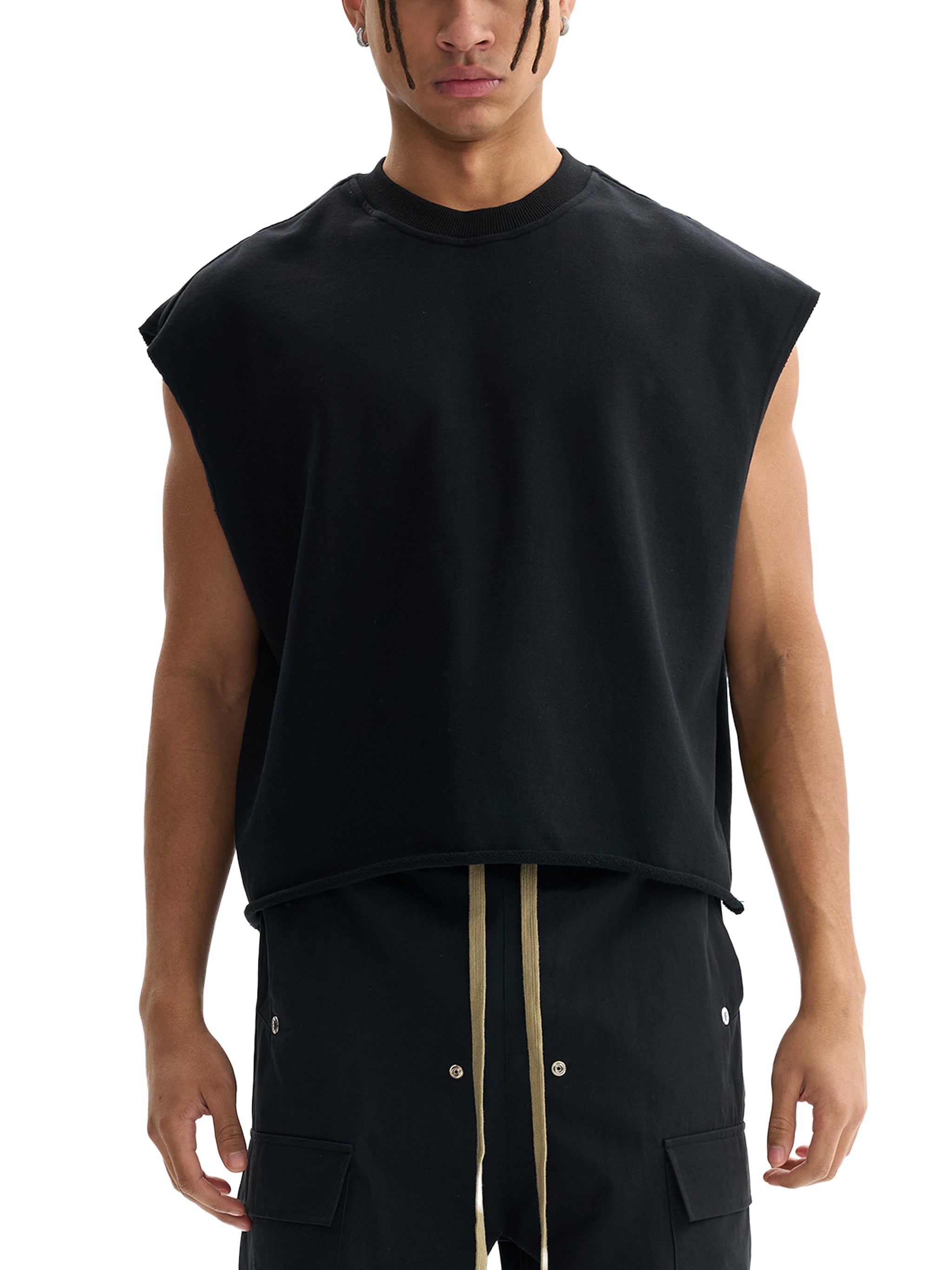 U AND I R LOVE French Terry Boxy Tank Top