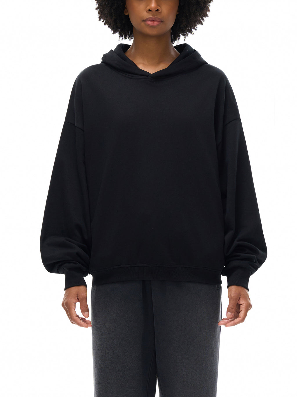 IPMHIYH Unisex Cotton Cropped Hoodie