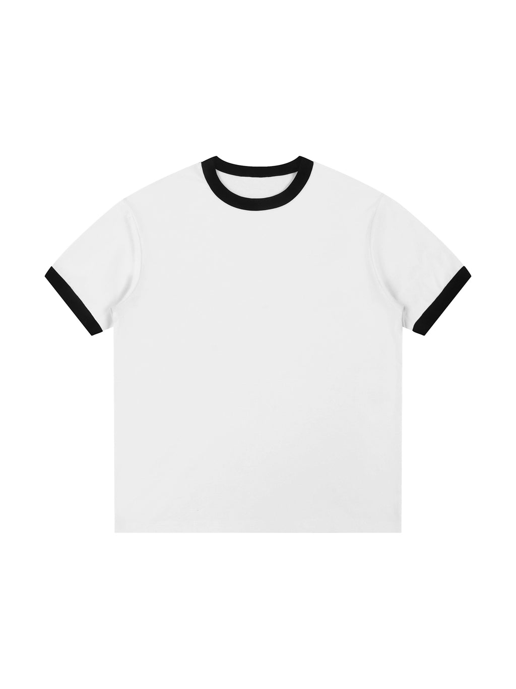 IPMHIYH Unisex Ribbed Crewneck T-Shirt