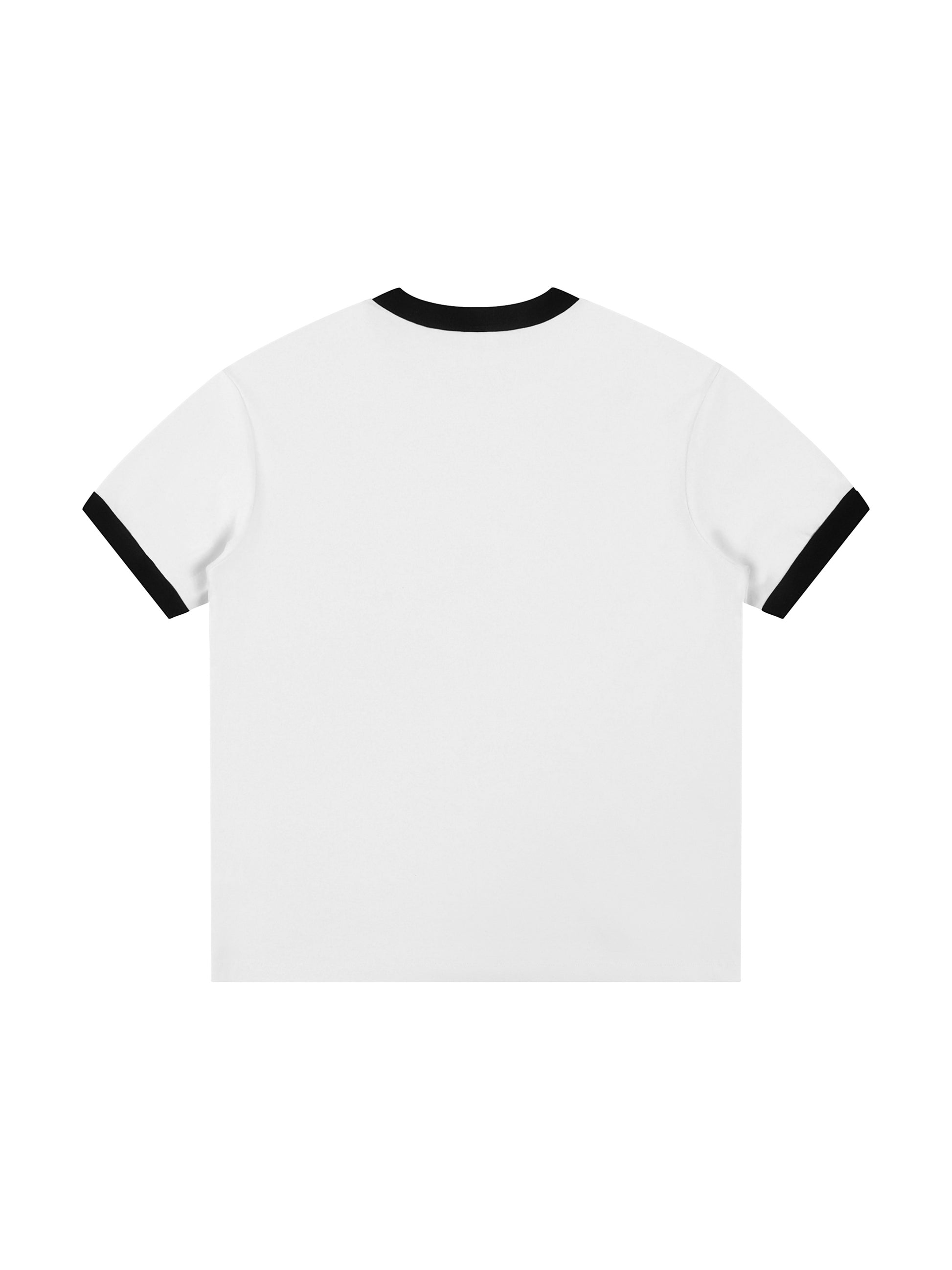 IPMHIYH Unisex Ribbed Crewneck T-Shirt