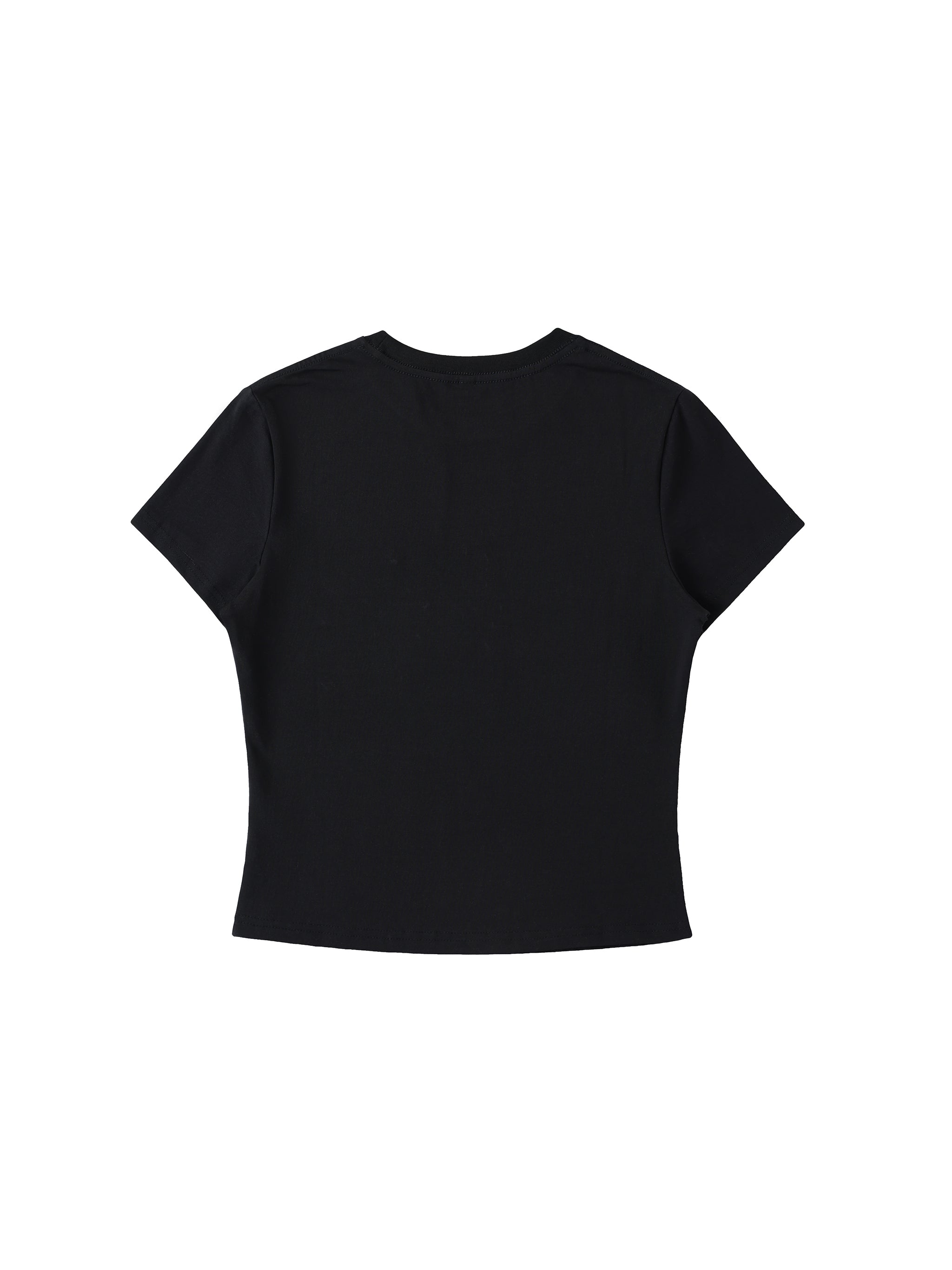 U AND I R LOVE Essential Bodycon Crewneck T-Shirt