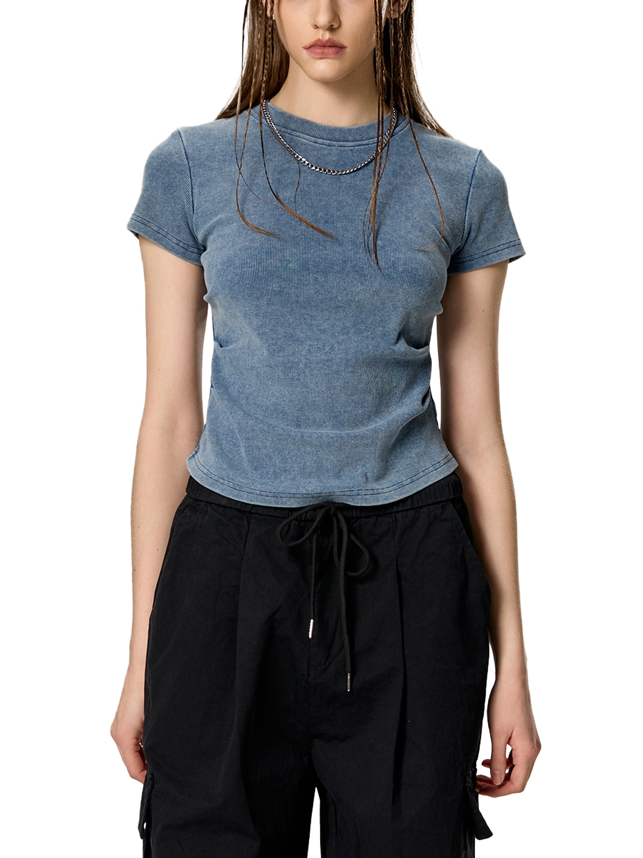 Women's Recover, Discover, Unwind Bodycon Cotton T-Shirt