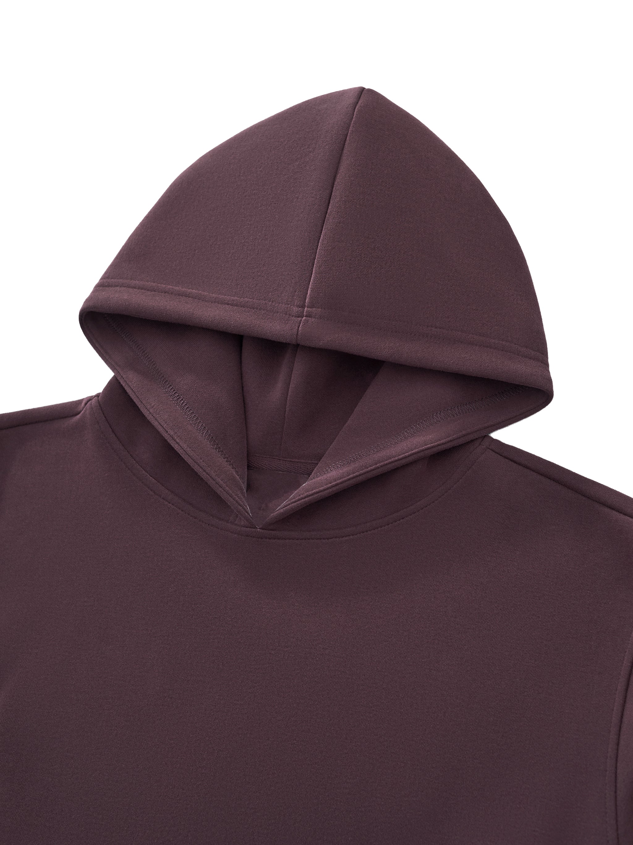 Flower Gray Essential Cropped Hoodie (Sweatsuit Top)