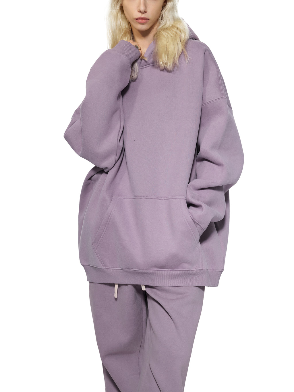 >Comfort Zones Oversize Fleeced Hoodie